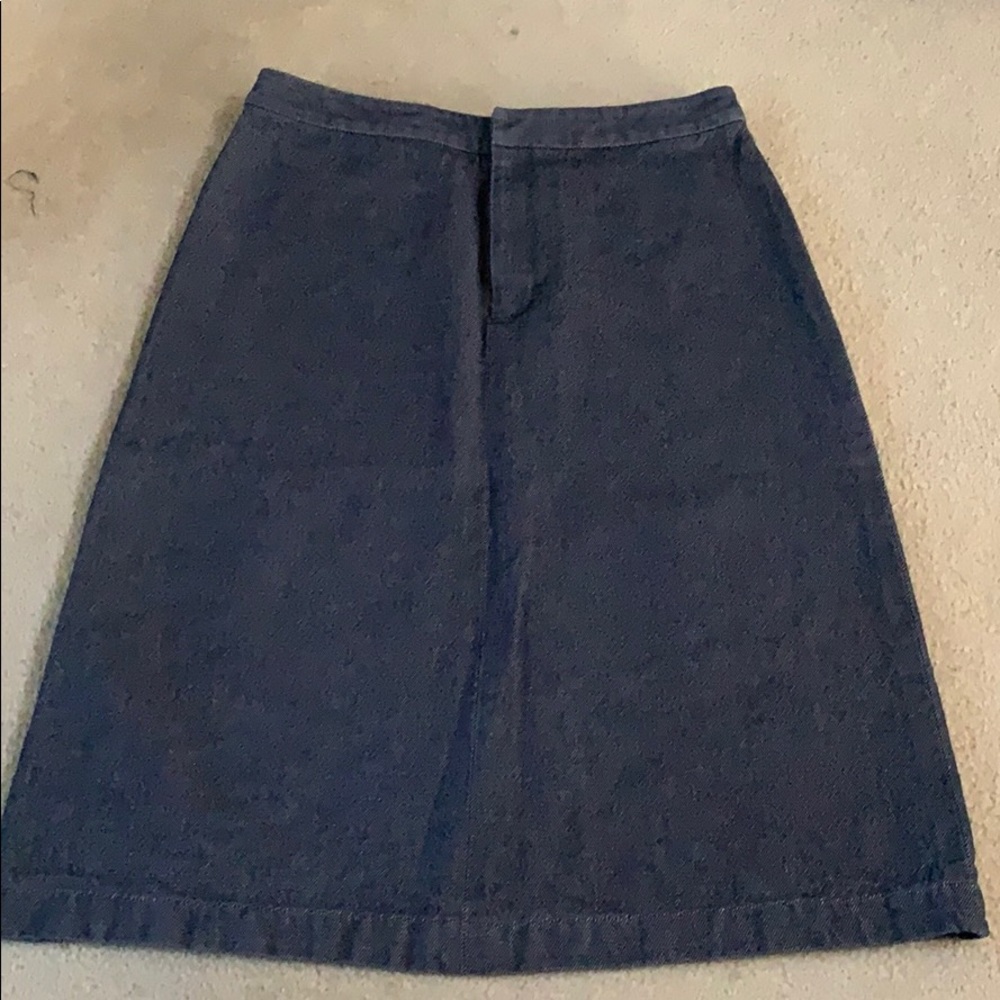 Banana Republic Denim A line skirt